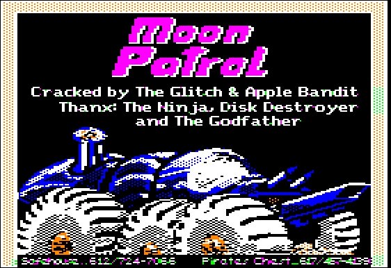 Moon Patrol Apple II