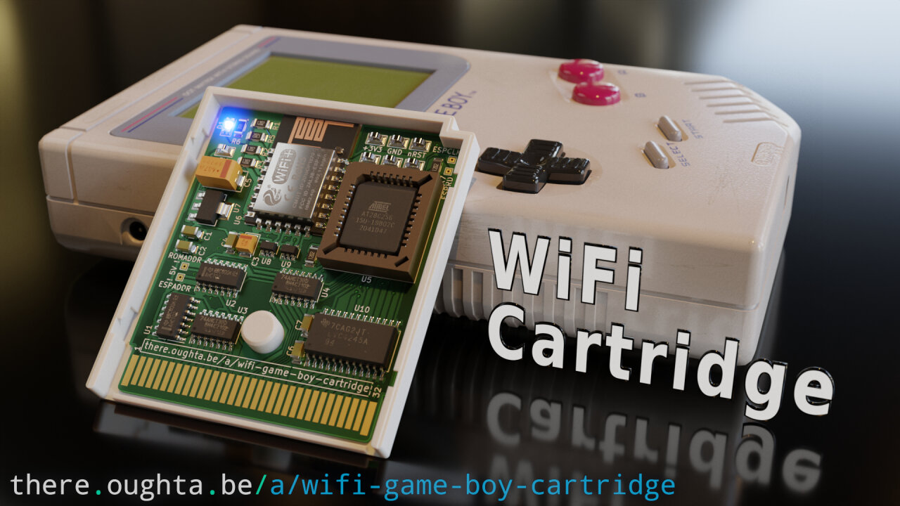 Wifi Gameboy Cartridge