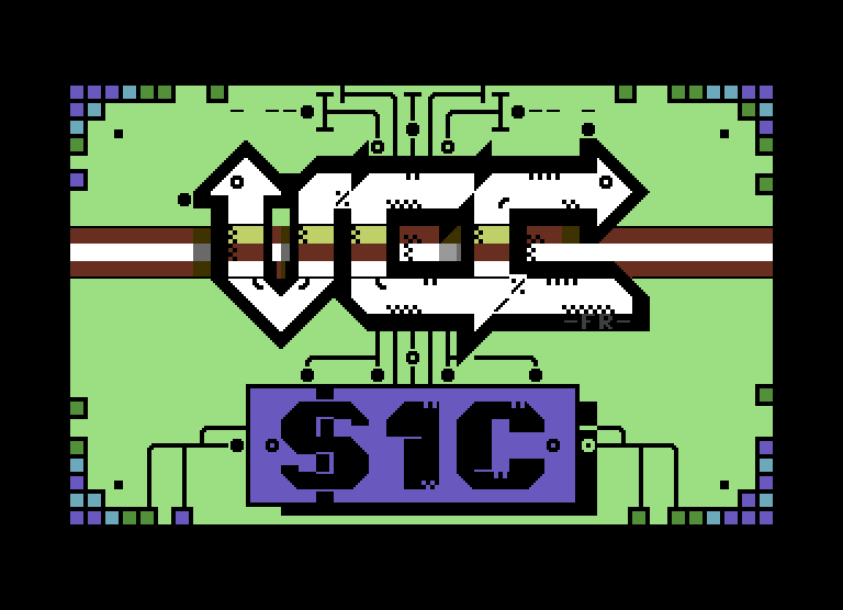 "VCC $1C PETSCII" by Freeze (2022)