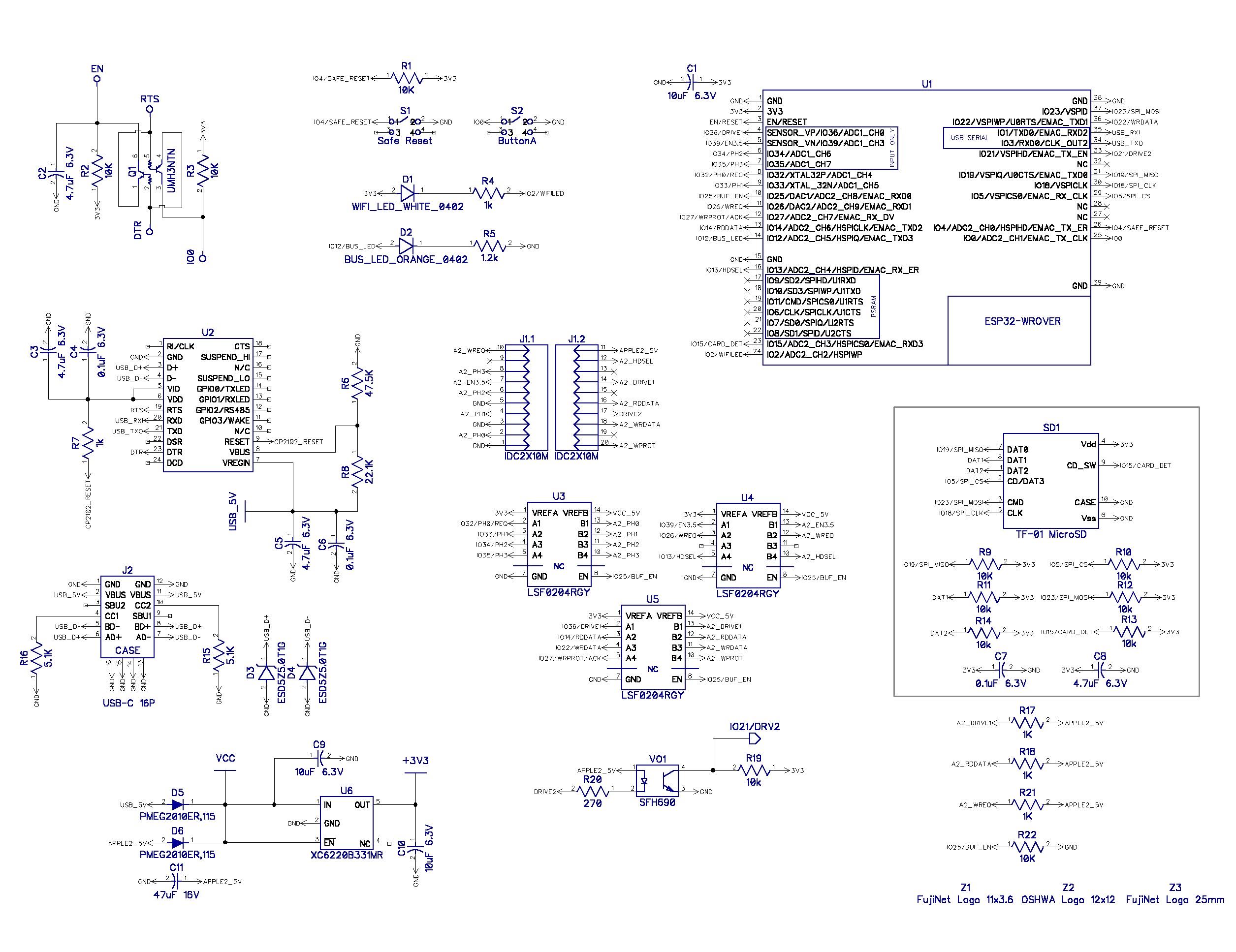 Fujinet Apple Rev1.1