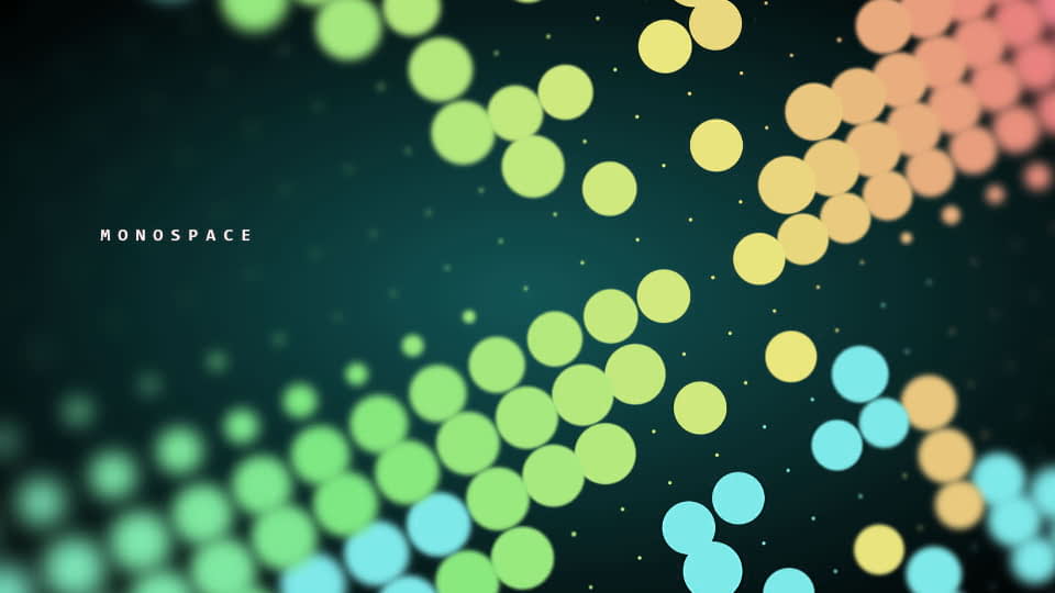Monospace demo